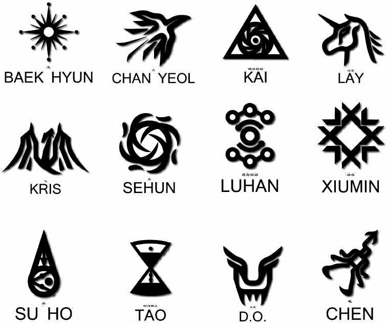 EXO最新LOGO時(shí)代，標(biāo)志的蛻變與革新
