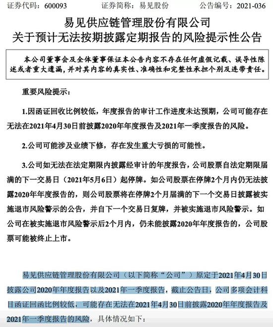 易見(jiàn)股份最新公告及深度解析